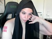 Show fra Sexy Zainab - dirty slave vebalt show